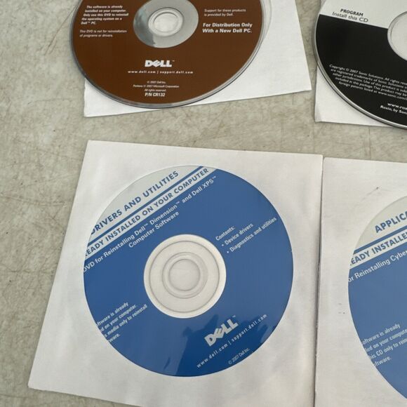 Dell Computer System Cd Program Systems Roxio - Picture 2 of 6